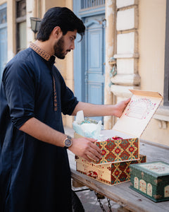 Suraagh-e-Zindagi Cotton plain suit - for men