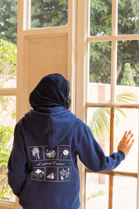 Suratgar - Blue - Unisex Zip-up Hoodie