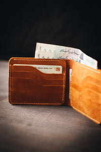 Kul Asaasa - Unisex Leather Wallet (Minor Defect)