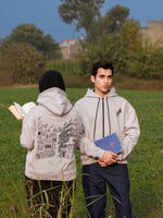 Load image into Gallery viewer, Shehr - Gray - Unisex Zip-up Hoodie
