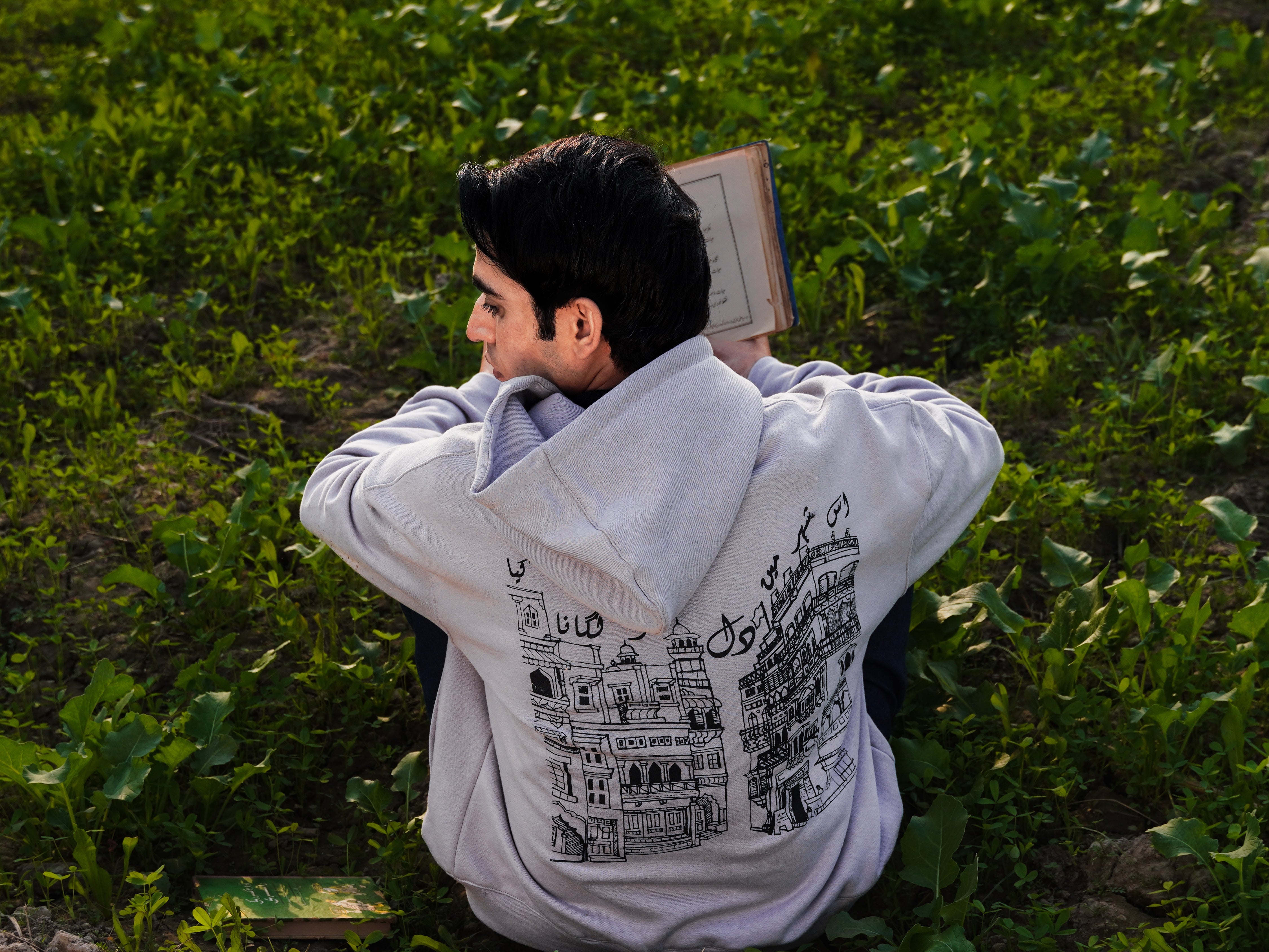 Shehr - Gray - Unisex Zip-up Hoodie