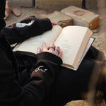 Load image into Gallery viewer, Awargi - Black - Unisex Zip-up Hoodie
