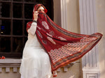 Load image into Gallery viewer, Rang - Maroon Shawl
