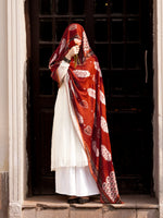 Load image into Gallery viewer, Rang - Maroon Shawl
