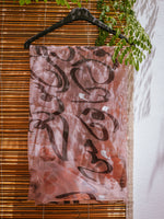 Load image into Gallery viewer, Khwab - Brown Organza Dupatta
